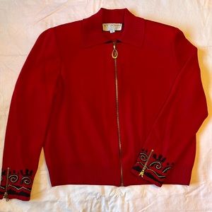 St. John Collection by Marie Gray Sweater Cardigan